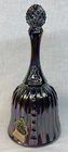 Fenton Art Glass Amethyst Carnival Faberge Bell 1977