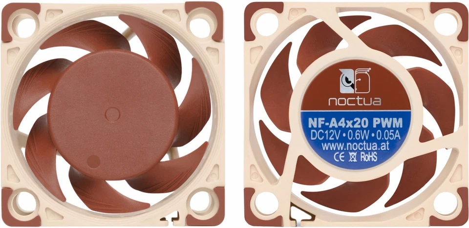 2 x Pack Noctua NF-A4x20 PWM 40mm x 20mm Low Noise 5000 RPM Premium PC Case Fans - Image 4 of 4