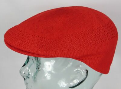 Original KANGOL TROPIC VENTAIR Flatcap 504 Cap rot Mütze Kangolmütze NEU
