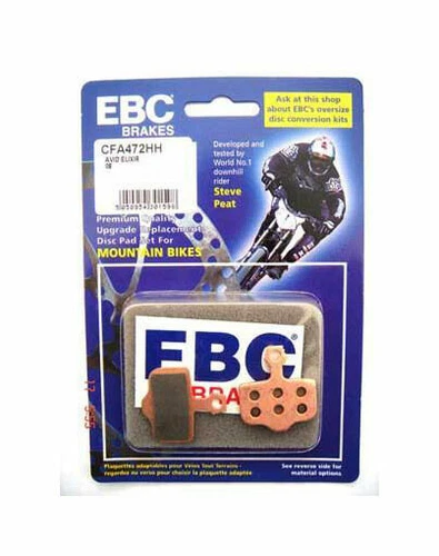 Gold Bicycle Brake Pads