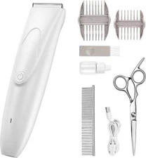 Dog Clippers for Grooming, Professional Pet Dog Hair Clipper Cordless Rechargeab