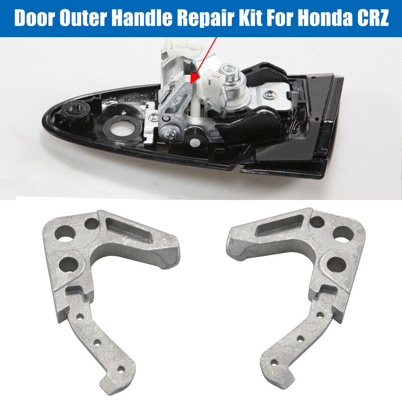 2Pcs/Set Door Outer Handle Repair Kit Left&Right For Honda CRZ CR