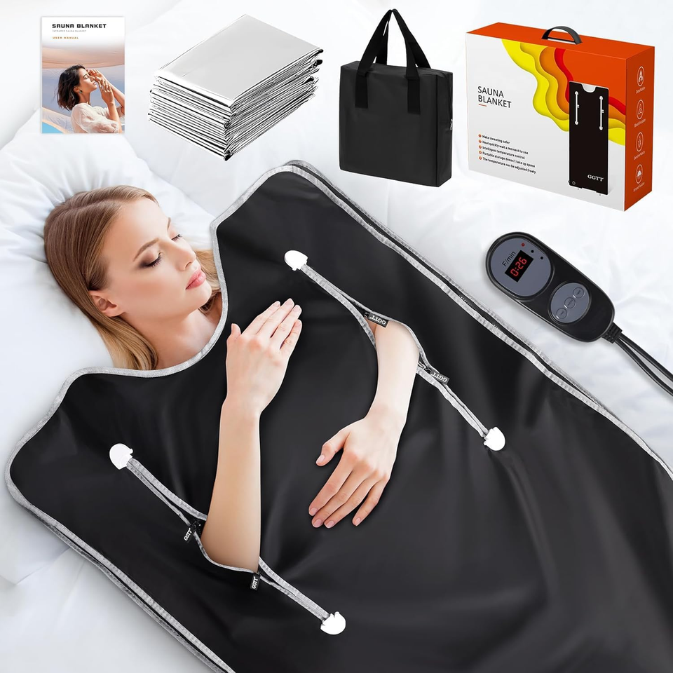 Infrared Sauna BlanketSauna Blanket for Home Use, Portable Design for