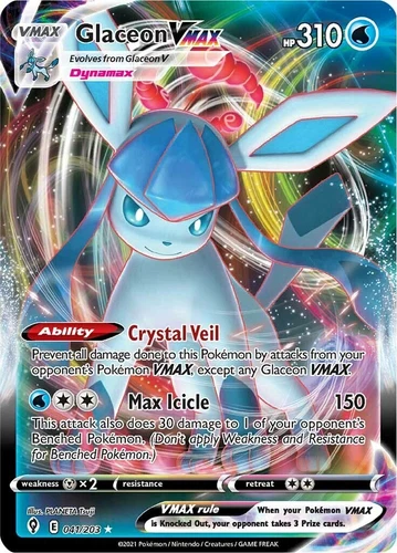 Glaceon VMAX 041/203 SWSH07: Evolving Skies