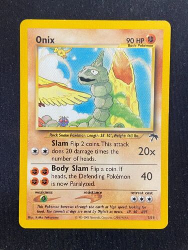 Onix - 3/18 Southern Islands (Pokemon) Non Holo - LP - Picture 1 of 2