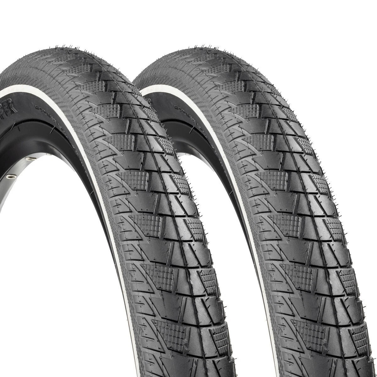 Pair of 26 x 2.25 inch Hybrid City MTB Tyres Anti Puncture eBay