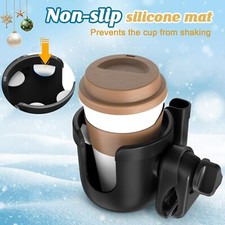 Universal Cup Bottle Phone Holder For Wheelchair Stroller Walker Bike Scooter