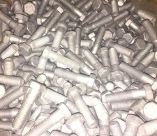 25 1/2-13 X 5 Hex Head Cap Screws Hot Dipped Galvanized