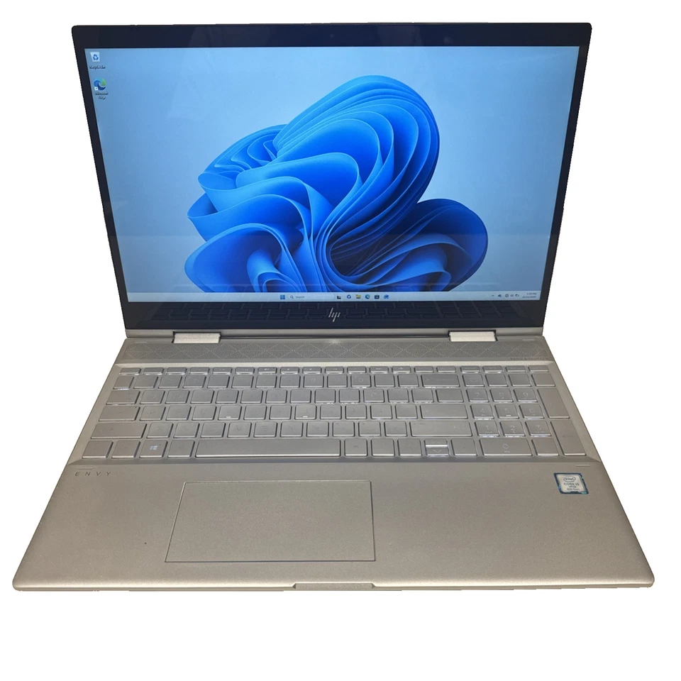 HP Envy x360 15m | i5-8250U 16GB RAM 256GB SSD | Backlit, Win 11 Pro, NEW Batt - Image 2 of 4