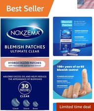 Hydrocolloid Pimple Patches with Niacinamide Tea Tree Extract, Acne Treatme...