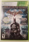 Batman: Arkham Asylum, Game of the Year Edition (Xbox 360, 2010) New & Sealed