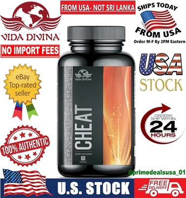 Vida Divina Cheat Dietary Supplement 60 Capsules - New / Sealed! Exp 2027  