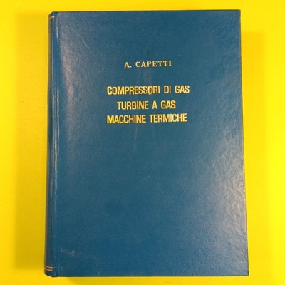 GASKOMPRESSOREN GASTURBINEN THERMISCHE MASCHINEN CAPETTI