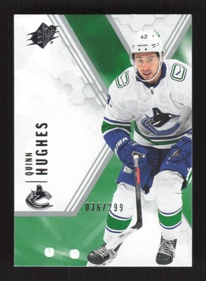 Quinn Hughes 2021-22 SPx #/299 #43