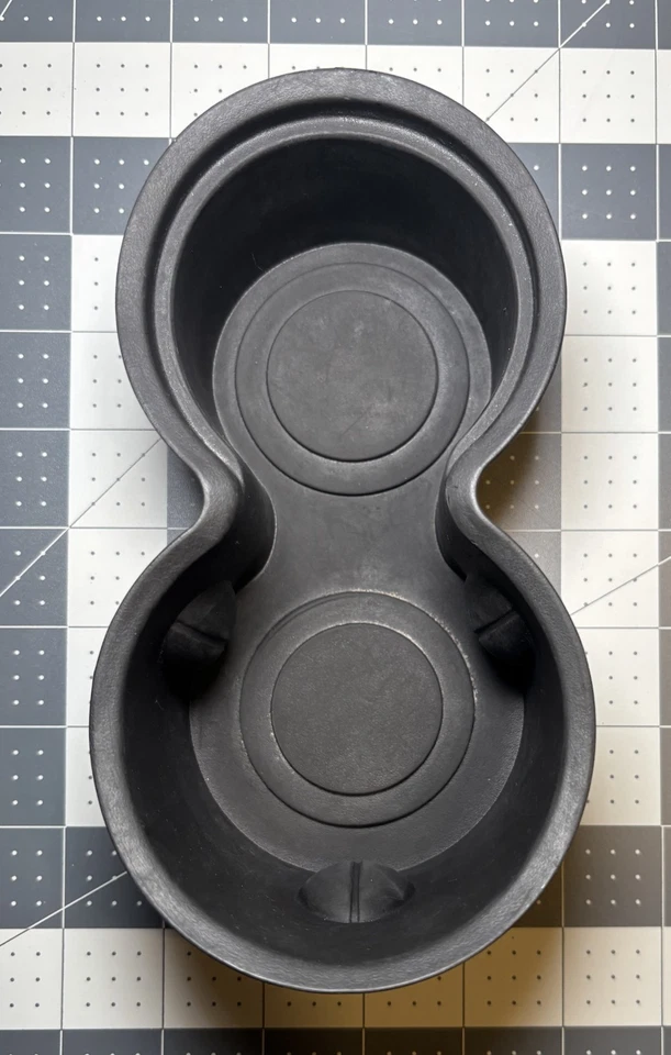 2006-2010 HUMMER H3 CENTER CONSOLE CUP HOLDER REMOVABLE INSERT OEM - Image 2 of 4