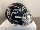 Michael Vick Falcons Autographed Authentic Speed Mini Helmet BAS