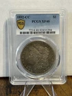 1892 CC Morgan Silver Dollar PCGS Gold Shield XF40