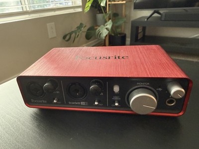 Focusrite Scarlett 2i2 USB Audio Interface MOSC0003