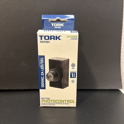 NEW TORK RKP301 BLACK 120V CONTROL PHOTO CELL BUTTON  KIT 3129020