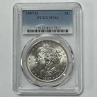 1887-O Morgan Silver Dollar PCGS MS63 New Orleans