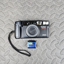 Vivitar 300Z 35mm Film Camera Series 1 AF Zoom Lens With New CR-P2 Battery