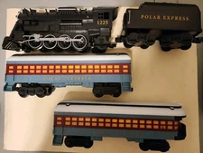 MINT Lionel The Polar Express 711795 Ready To Play Train Engine Tender Cars Only