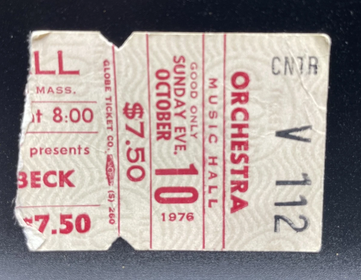 Jeff Beck 纪念品| eBay