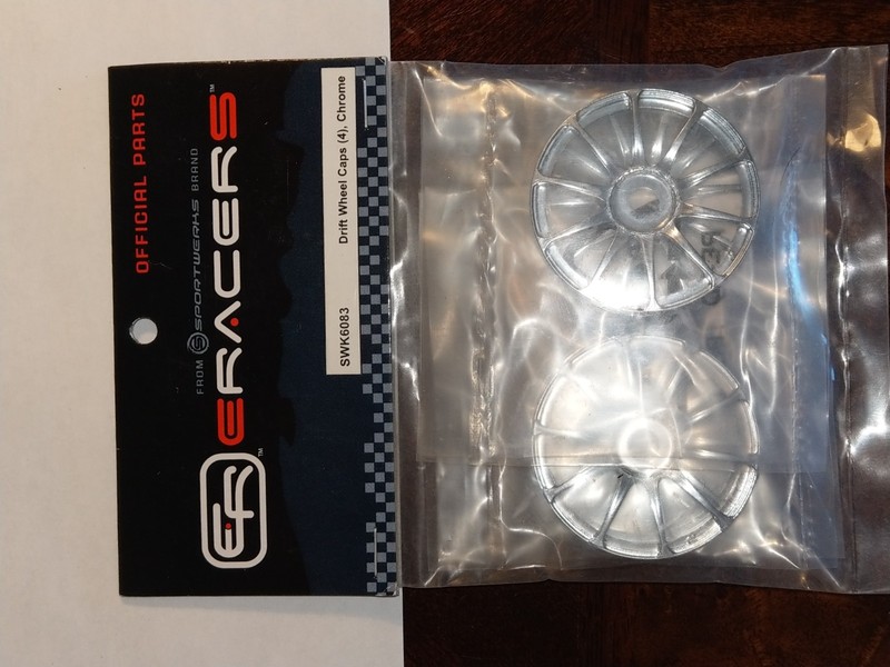 E-Racers Sportwerks SWK6083 4 Drift Wheel Caps, Chrome Horizon Hobby Discontinue