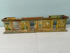 1950's Ideal ROYAL CANADIAN MOUNTED POLICE JAIL Trading Post Tin Litho Vintage