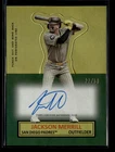 Jackson Merrill 2025 Archive Auto Gold Foilboard 22/50 1964 Stand-Ups [paul11