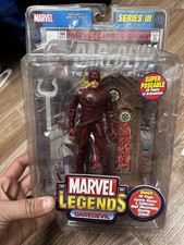 Vintage 2002 ToyBiz Marvel Legends Series III 3 Daredevil 6  Figure & Comic New