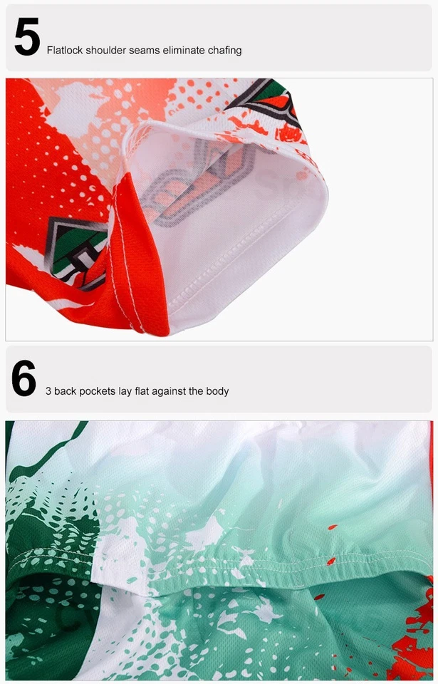 INIBIKE  Cycling bike Outdoor Sports Short Sleeves Jersey Top Only, IA363 SJ - Image 4 of 4