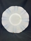 Depression Milk Glass Plate 12” Sweetheart Monax White Macbeth Evans