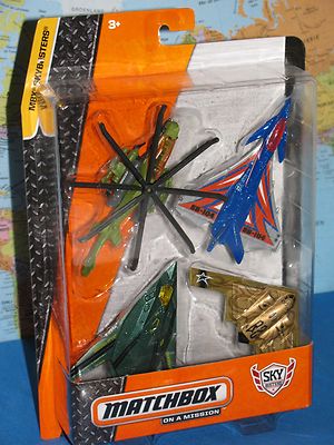 MATCHBOX STRIKE FORCE PACK SKY BUSTERS LOCKHEED MARTIN F-117 SCORCHER NORTHRUP