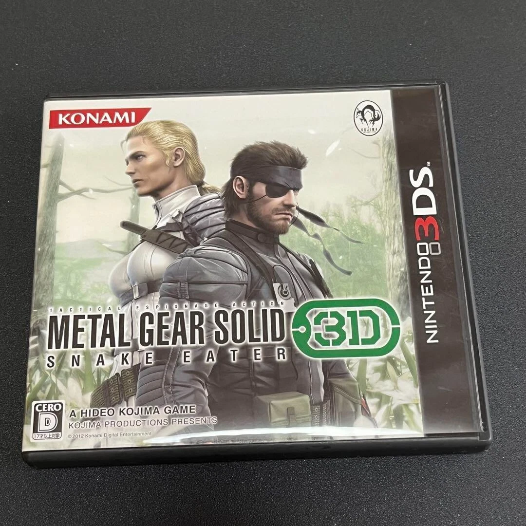 Las mejores ofertas en Nintendo 3DS Metal Gear Solid 3: Snake