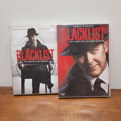 The Blacklist Complete Seasons 1-2 James Spader DVD( 1&2)