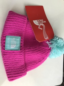 the north face infant baby box logo pom beanie