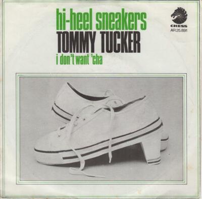 TOMMY TUCKER Hi Heel Sneakers 1968 RARE Holland 45 CHESS label EX