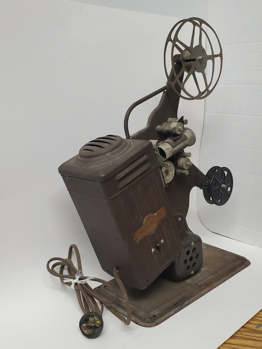 Vintage Keystone Belmont 16mm projector MDL K-161 runs see video AS-IS read