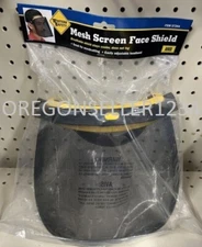 Chainsaw Weeding Full Face Shield Guard Mesh Visor for Sawing Wood Trimmer