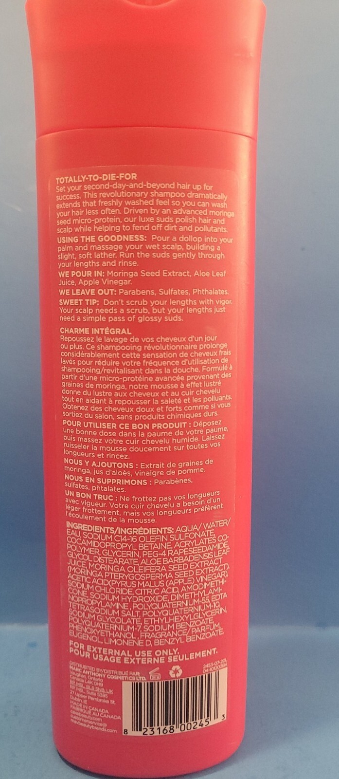 New Cake Naturally Luxe Beauty The Posh Wash Sulfatefree Swirl Shampoo