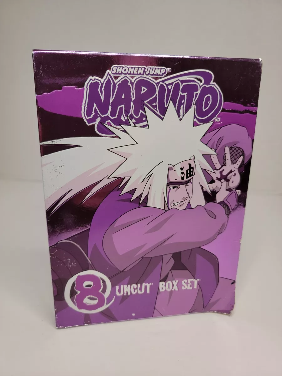 Dvd box naruto volume 8 5 disco
