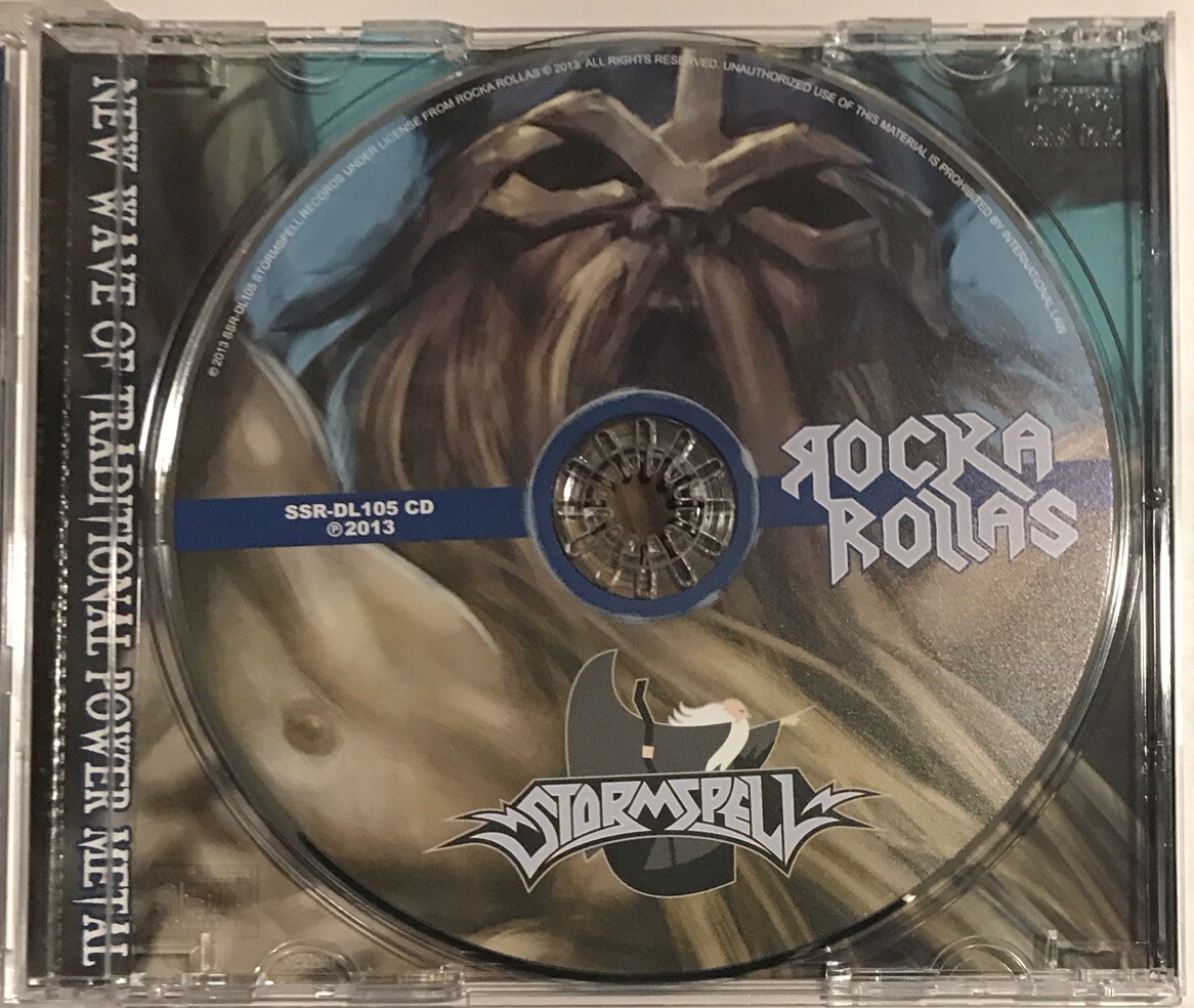 Rocka Rollas - Metal Strikes Back CD 2013 Stormspell Records – SSR