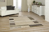 Moderner Teppich 240X330 Cm Mit Geometrischem Muster Beige GrüN