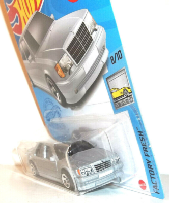 2021 HOT WHEELS HW FACTORY FRESH 8/10 SILVER MERCEDES-BENZ 500 E