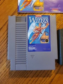 Legendary Wings (Nintendo Entertainment System, 1988) NES Cartridge & Manual 