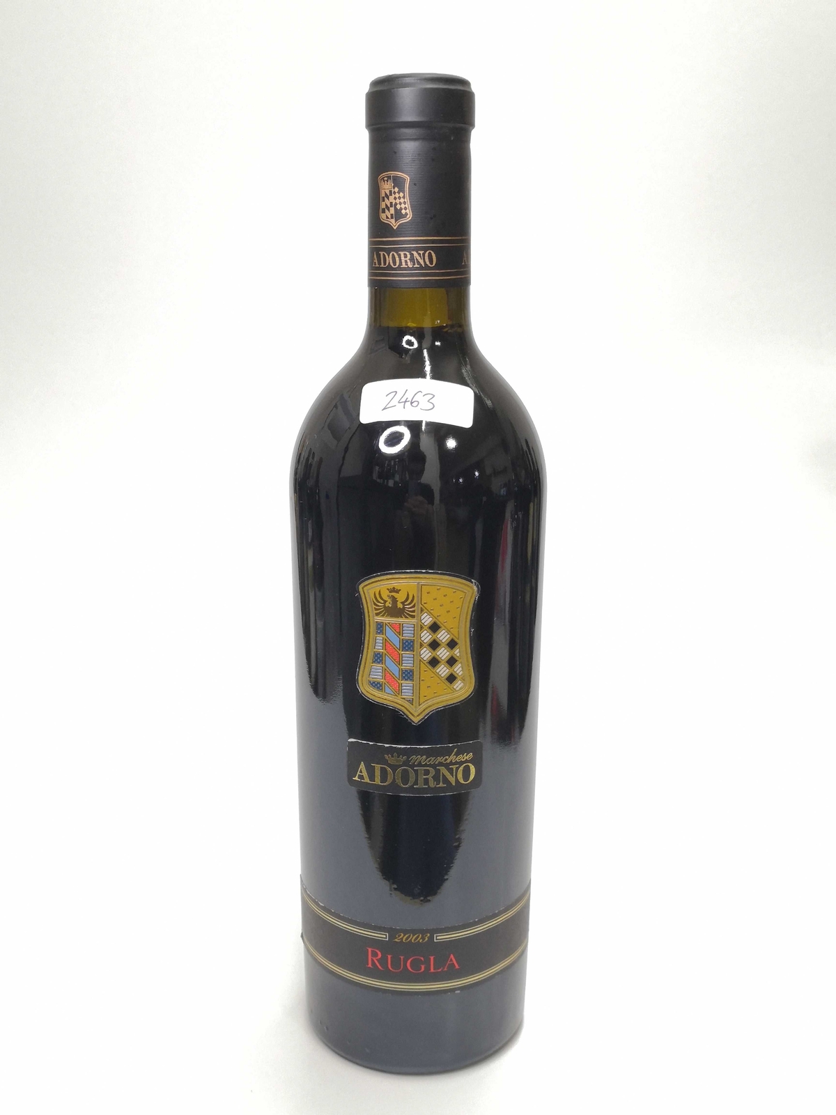 Vintage Bottle - Marchese Adorno Provincia di Pavia IGT "Rugla" 2003 0,75 lt. -