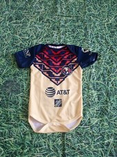 America Aguilas home  Newborn Soccer jump suits COSTUMIZABLE