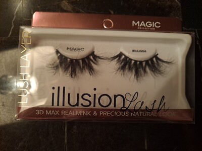#ILU004 llusion Lash Magic Magic Collection Lush 3D False Eyelashes Lashes 
