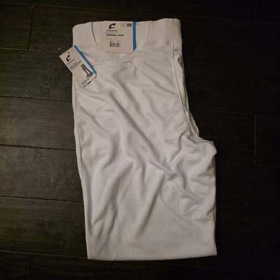 Champro Adult Size XL Open Bottom Adjustable Baseball Pants White